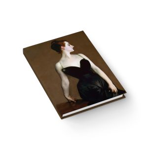 John Singer Sargent 1884 Classic - Madame X - Elegant Art Cover Journal - Blank Sketchbook for Creative Writing & Note-Taking
