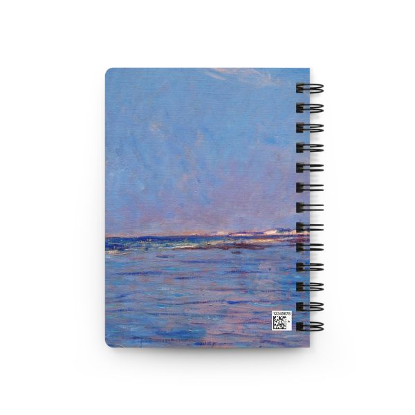 Claude Monet Masterpiece Low Tide at Pourville, Spiral Bound Journal - Image 3