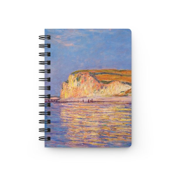 Claude Monet Masterpiece Low Tide at Pourville, Spiral Bound Journal - Image 2