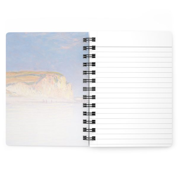 Claude Monet Masterpiece Low Tide at Pourville, Spiral Bound Journal - Image 4