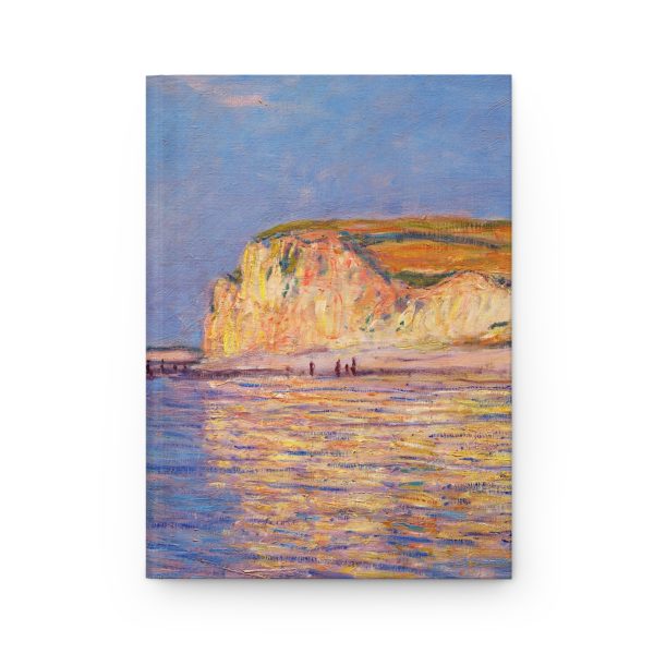 Claude Monet Masterpiece Low Tide at Pourville, Hardcover Journal Matte, Ruled Line - Image 2