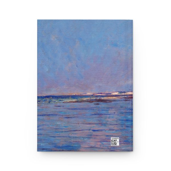 Claude Monet Masterpiece Low Tide at Pourville, Hardcover Journal Matte, Ruled Line - Image 3