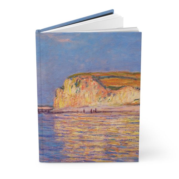 Claude Monet Masterpiece Low Tide at Pourville, Hardcover Journal Matte, Ruled Line