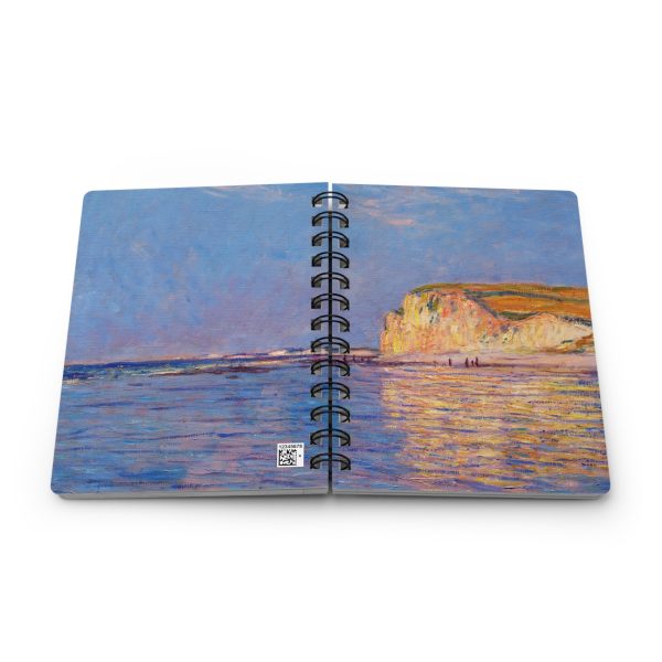 Claude Monet Masterpiece Low Tide at Pourville, Spiral Bound Journal - Image 7