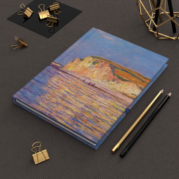 Claude Monet Masterpiece Low Tide at Pourville, Hardcover Journal Matte, Ruled Line - Image 6