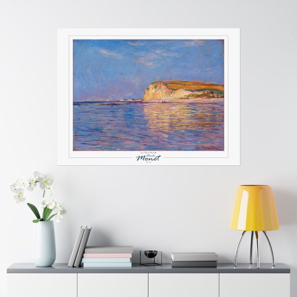 Claude Monet Masterpiece Low Tide at Pourville, Matte Horizontal Posters - Image 7