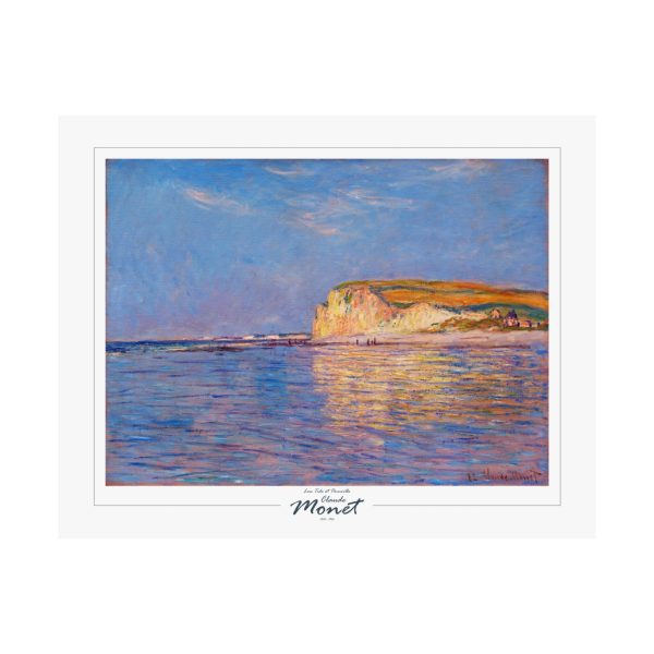 Claude Monet Masterpiece Low Tide at Pourville, Matte Horizontal Posters - Image 4