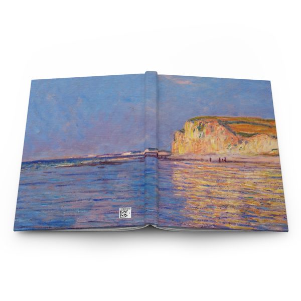 Claude Monet Masterpiece Low Tide at Pourville, Hardcover Journal Matte, Ruled Line - Image 5